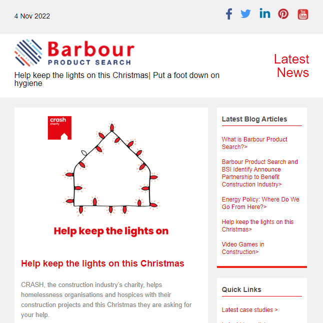 Help keep the lights on this Christmas| Put a foot down on hygiene